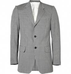 gingham-check-blazer