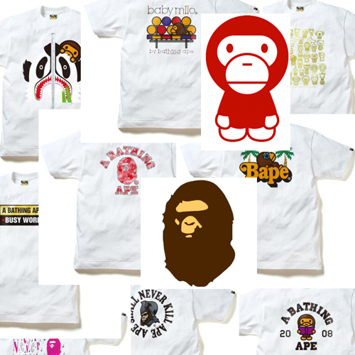 bape-clothing-t-shirts A Bathing Ape T-Shirts