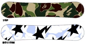 bape snowboard pants